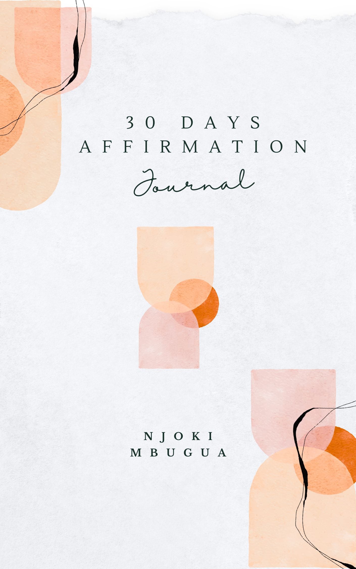 30 Days Guided Affirmation Journal (paper back)
